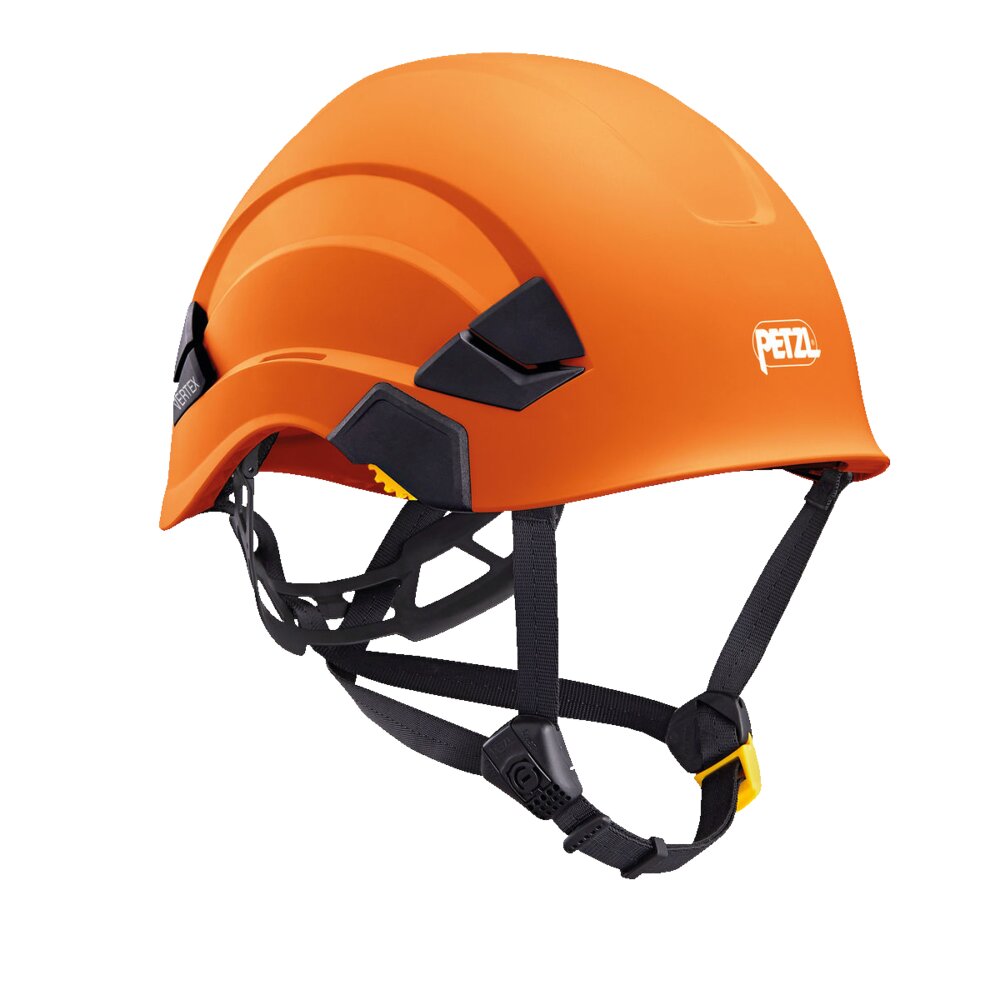 Certex Norge leverer VERTEX hjelmer i flere farger. Som denne oransje hjelmen.