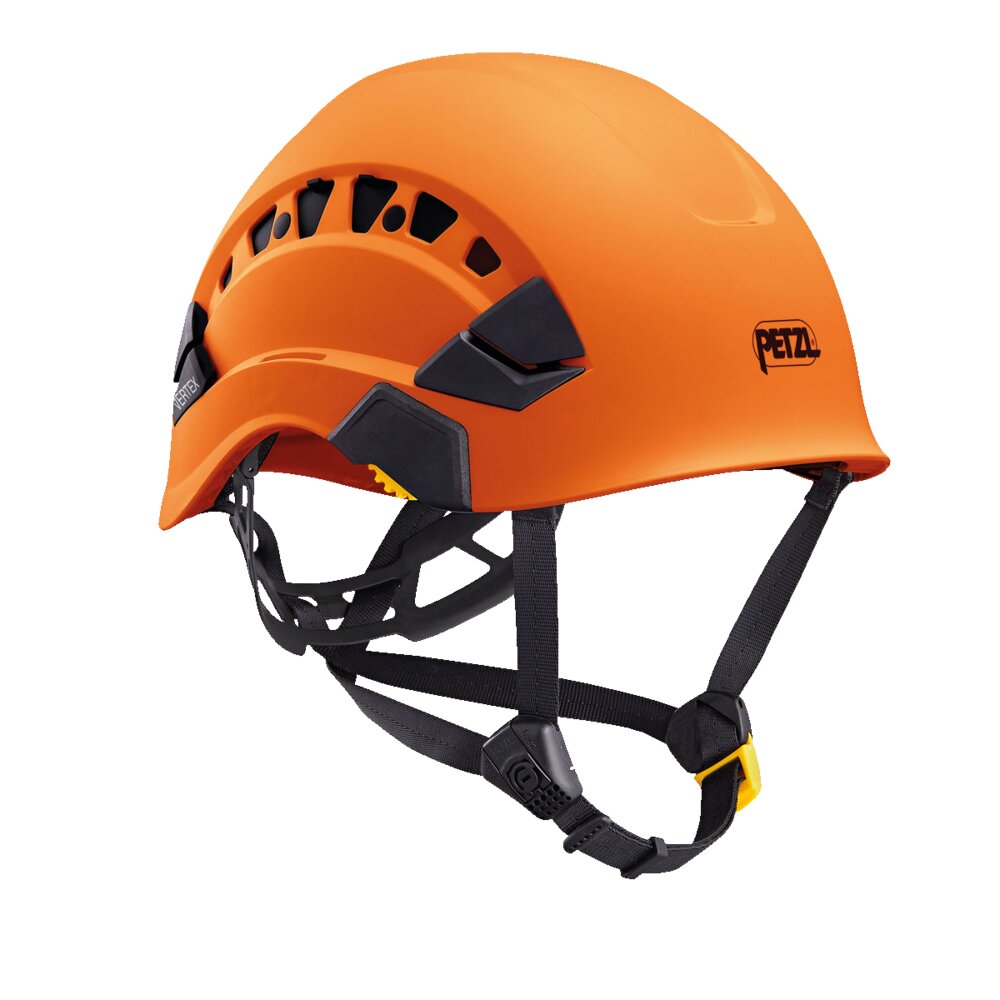 VERTEX VENT hjelmen fra Petzl kommer i flere farger, som denne oransje utgaven.