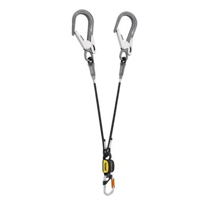 Fallsikringsline dobbel Absorbica-Y MGO, Petzl