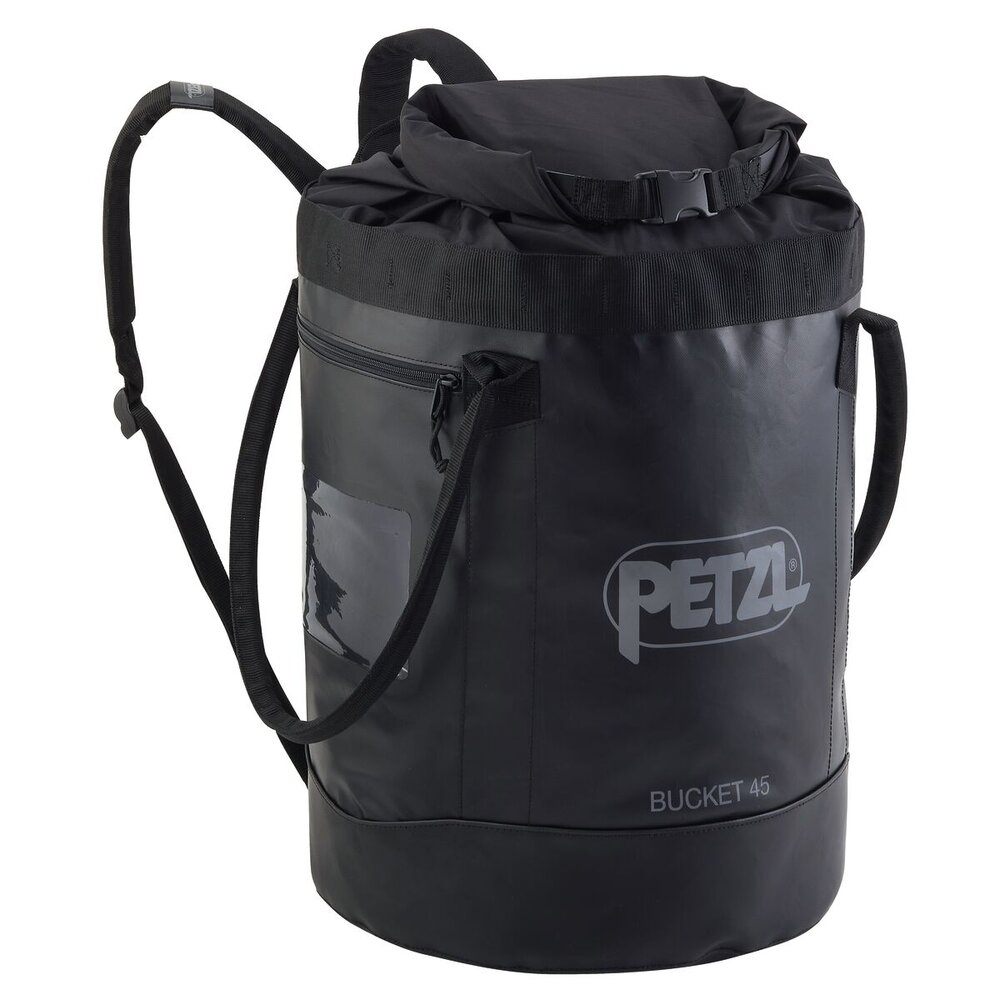 Taupose BUCKET 45 fra Petzl i svart farge