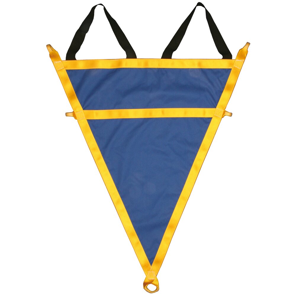 Quality Rescue Triangle DX 301, fall arrest equipment for use in urgent evacuation situation.