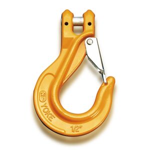 Vanguard Steel Self Locking Swivel Hook, 1/2, Eye & Self-Locking Hook,  12000 lbs. (6 tons), Alloy Steel, Grade 80 - Each (3969 00321)