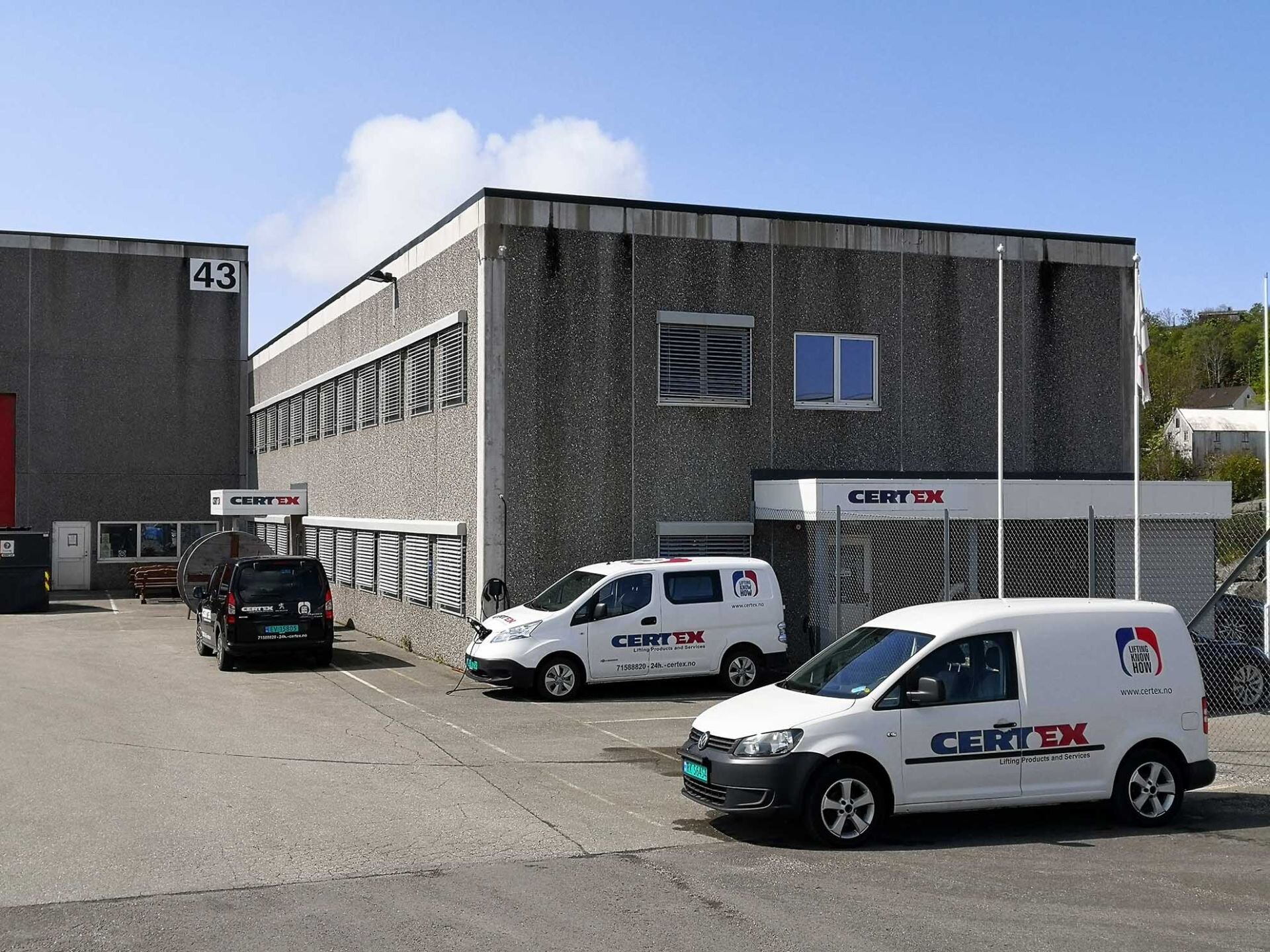 Certex Norge Kristiansund N avdelingen