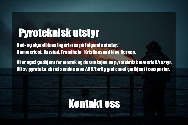 Pyroteknisk informasjon på Norsk