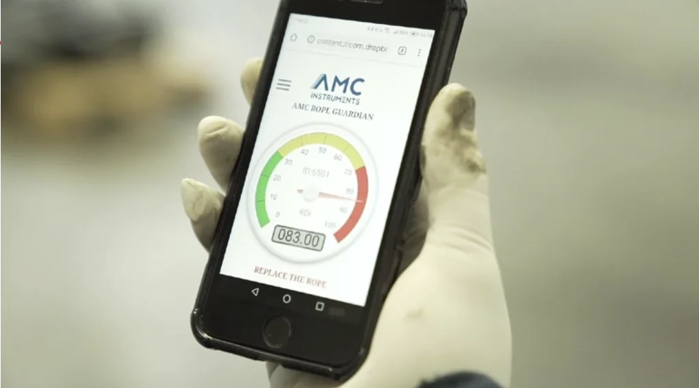 Rope Watcher AMC mobiltelefon programvare